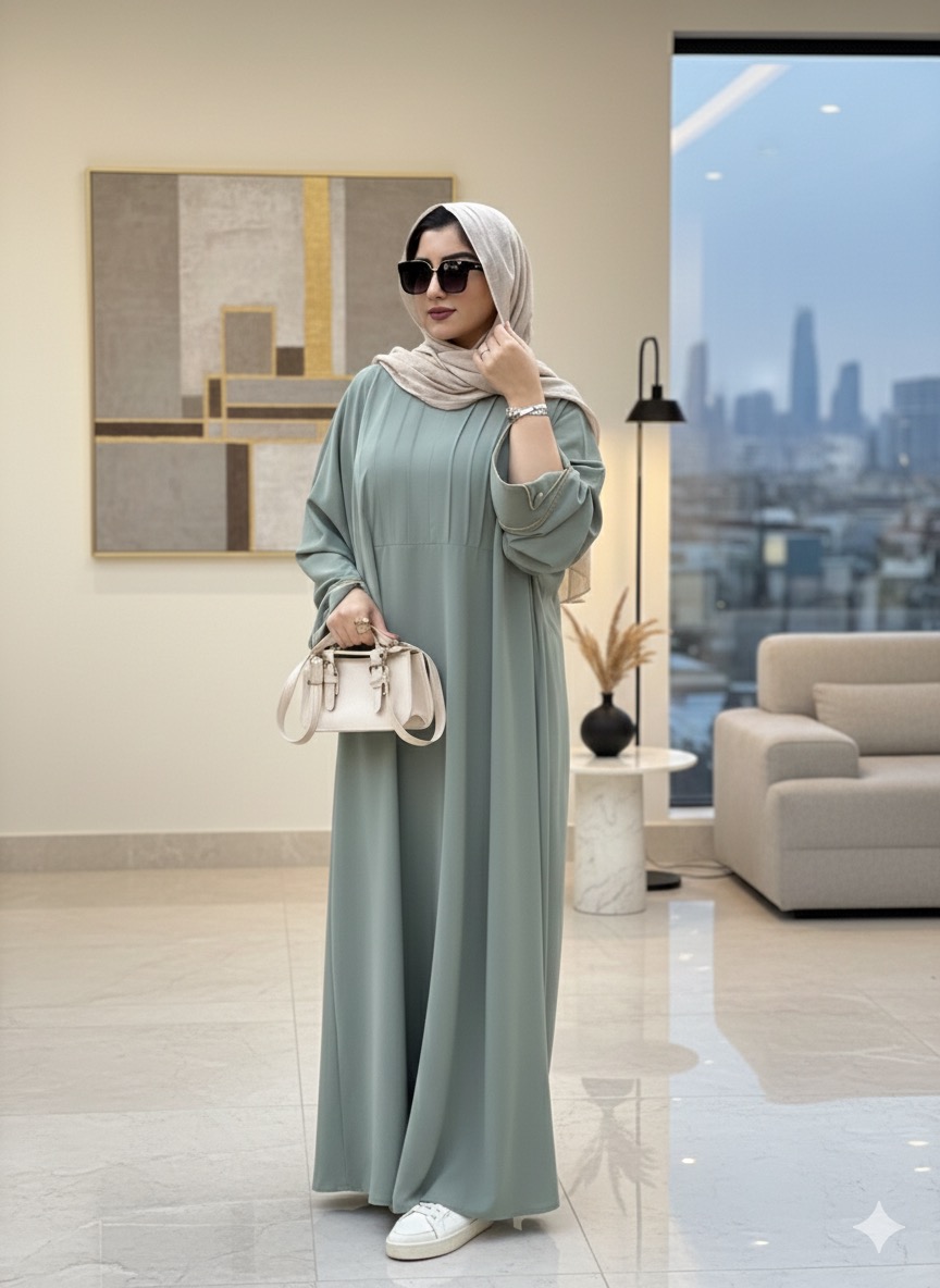 عبای پگاه‌ فری سایز بندتنظیم دار