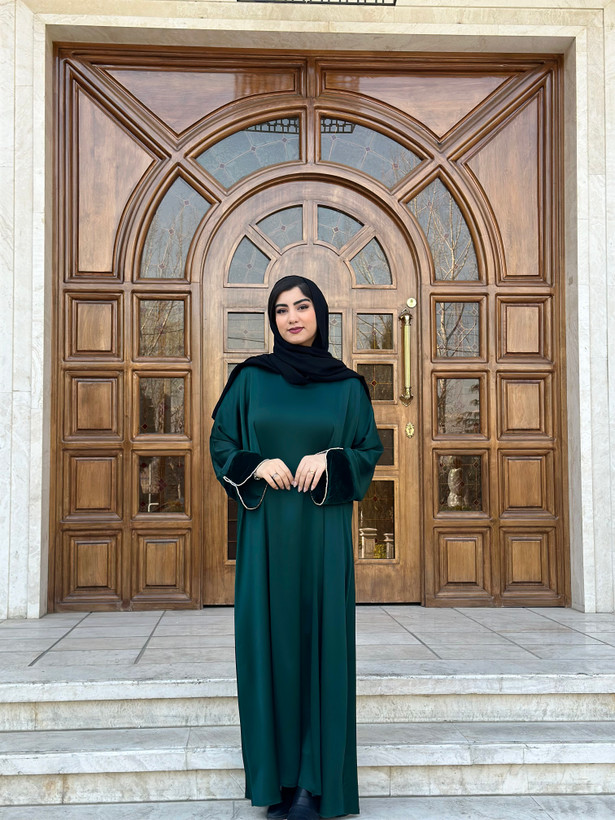عبای ساتن کریشه ایتالیایی سلین